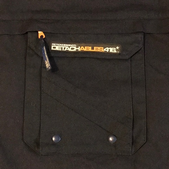 VINTAGE Fiction Design Clothing - FDCO Clothing Detachable Jacket - Picture 8 of 10